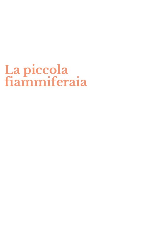 La piccola fiammiferaia