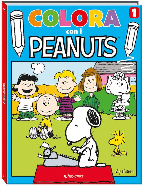 Colora con i Peanuts