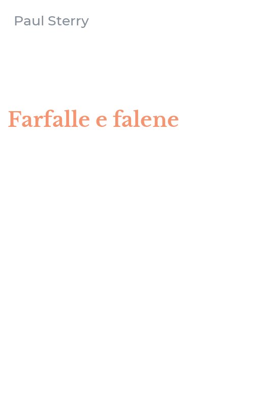 Farfalle e falene