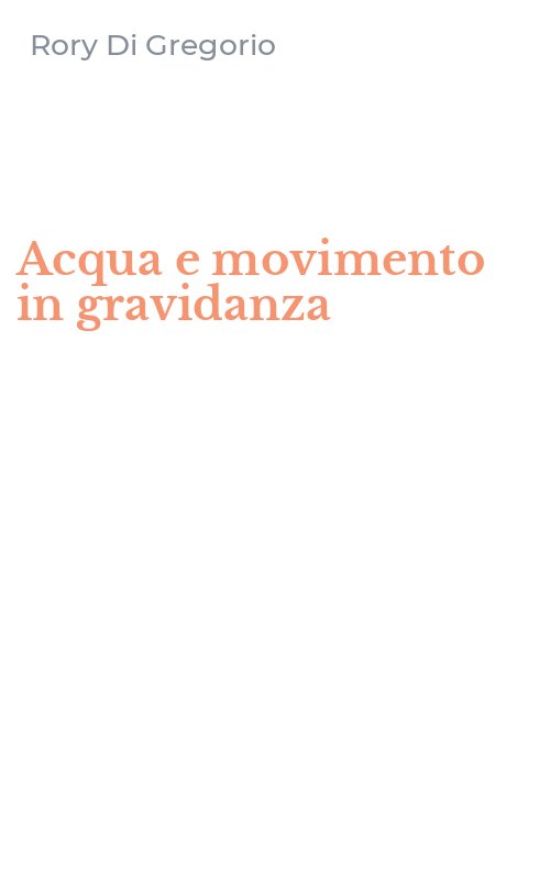 Acqua e movimento in gravidanza