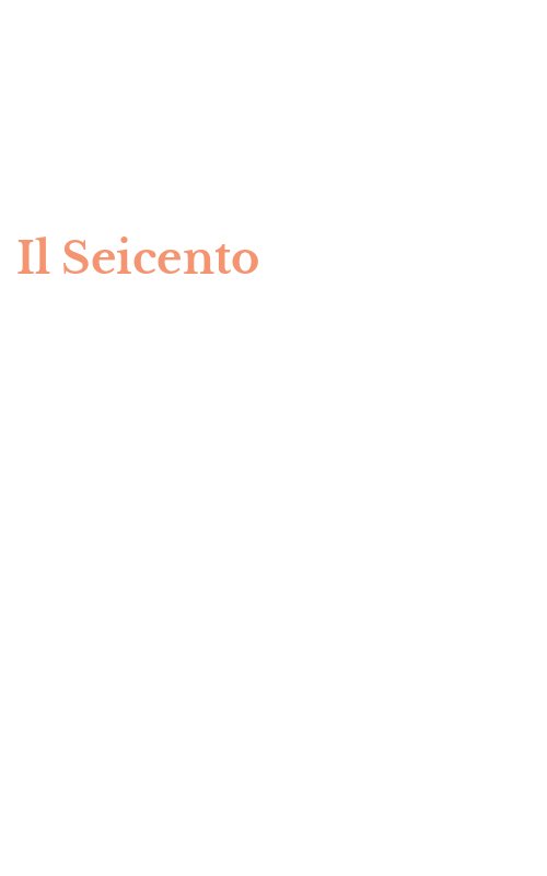 Il Seicento