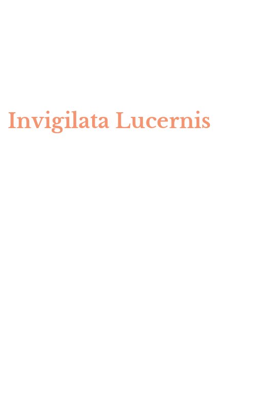 Invigilata Lucernis