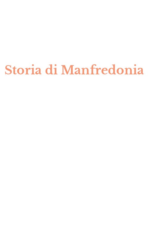 Storia di Manfredonia