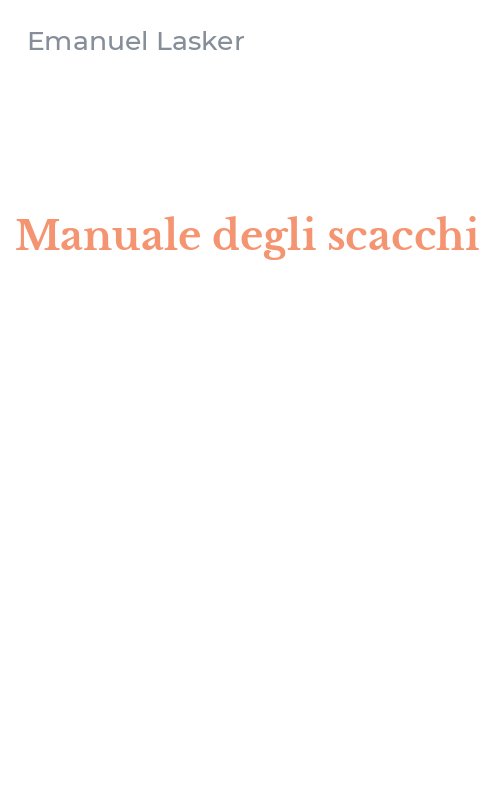 Manuale degli scacchi