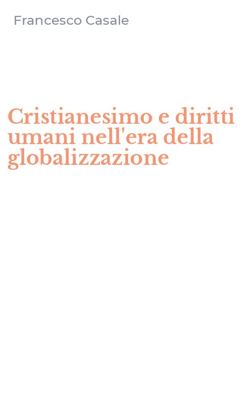 Cristianesimo e diritti umani nell'era della globalizzazione