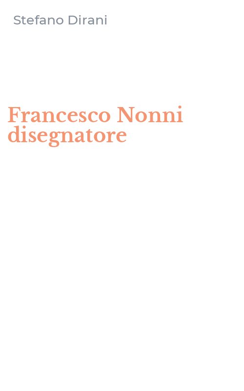 Francesco Nonni disegnatore