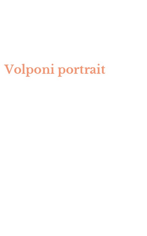 Volponi portrait