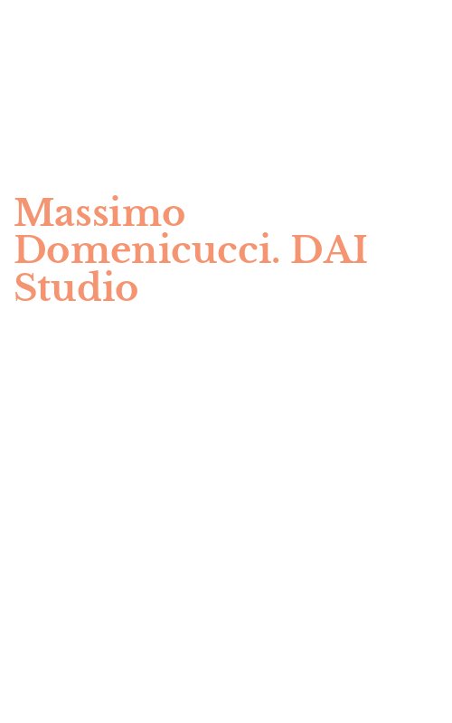 Massimo Domenicucci. DAI Studio