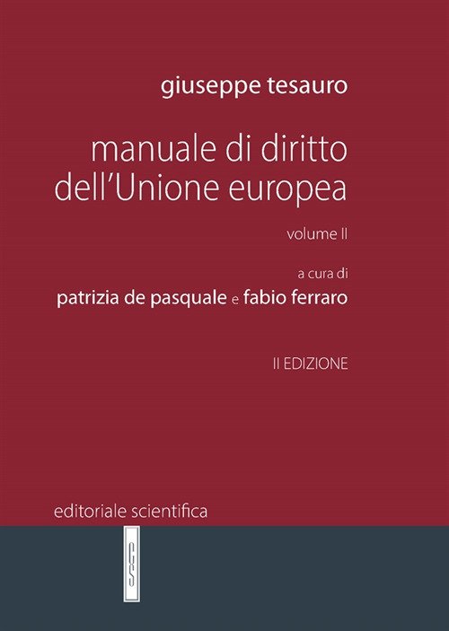 Manuale di diritto dell'Unione Europea