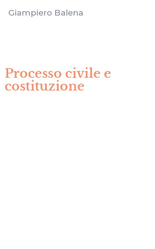 Processo civile e costituzione