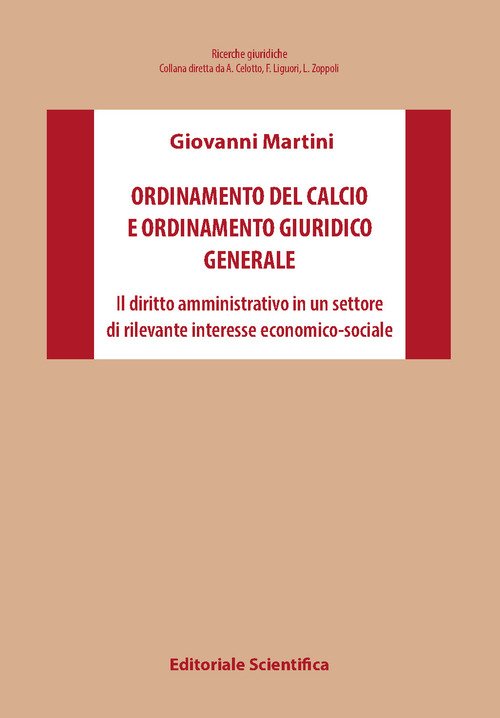 Ordinamento del calcio e ordinamento giuridico generale. Il diritto amministrativo in un settore di rilevante interesse economico-sociale