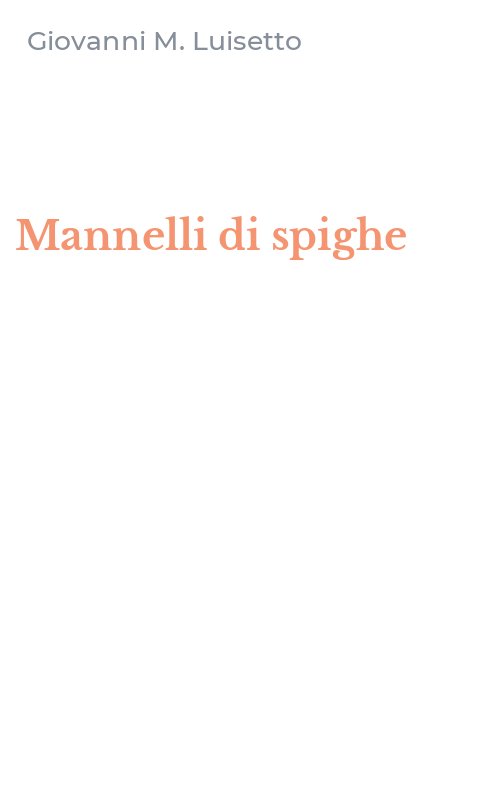 Mannelli di spighe