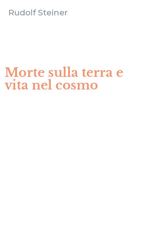 Morte sulla terra e vita nel cosmo