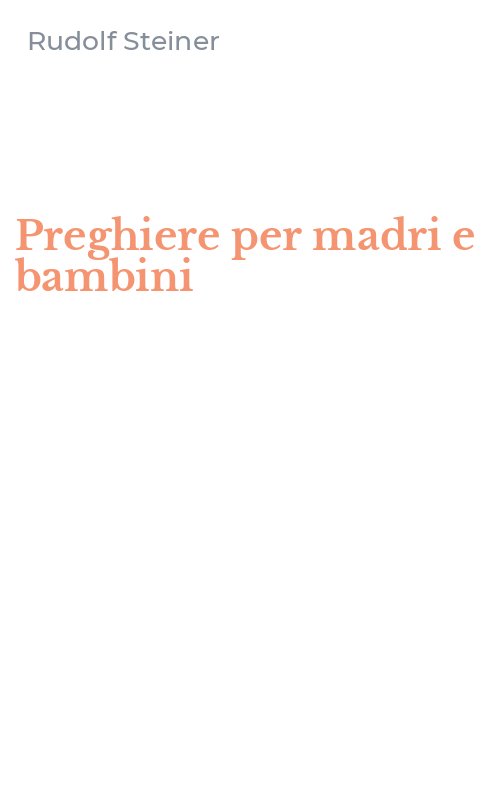 Preghiere per madri e bambini
