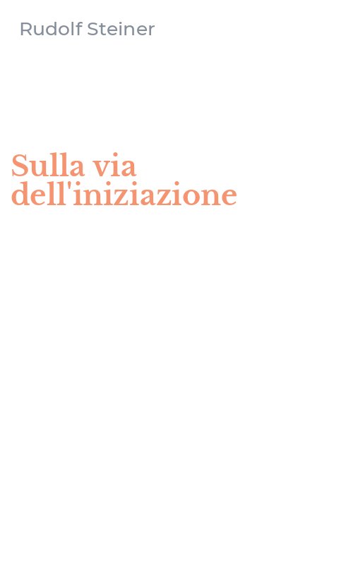 Sulla via dell'iniziazione