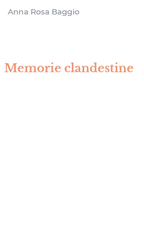 Memorie clandestine