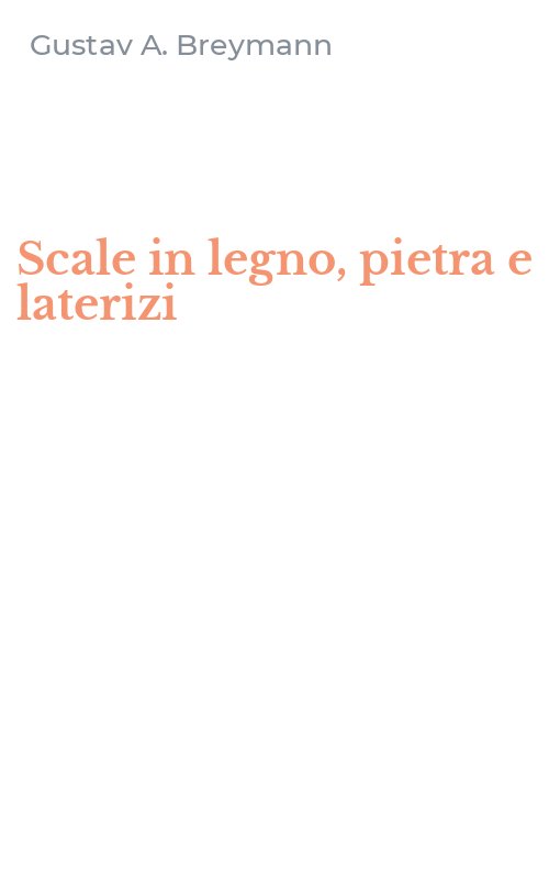 Scale in legno, pietra e laterizi