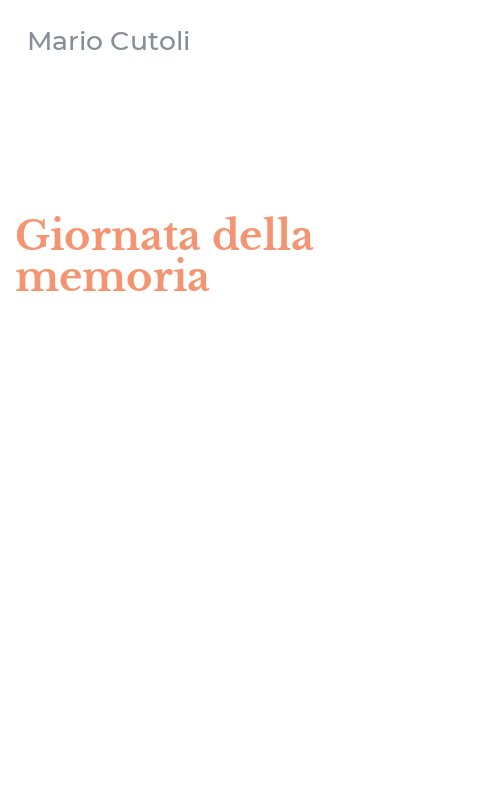 Giornata della memoria
