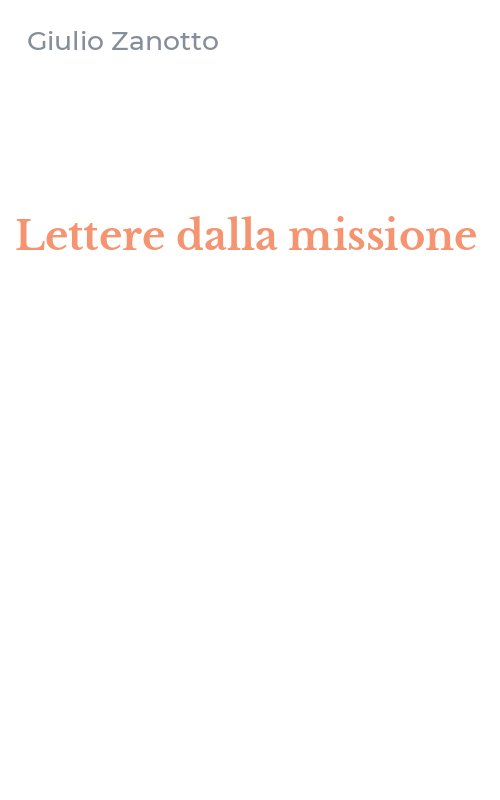 Lettere dalla missione