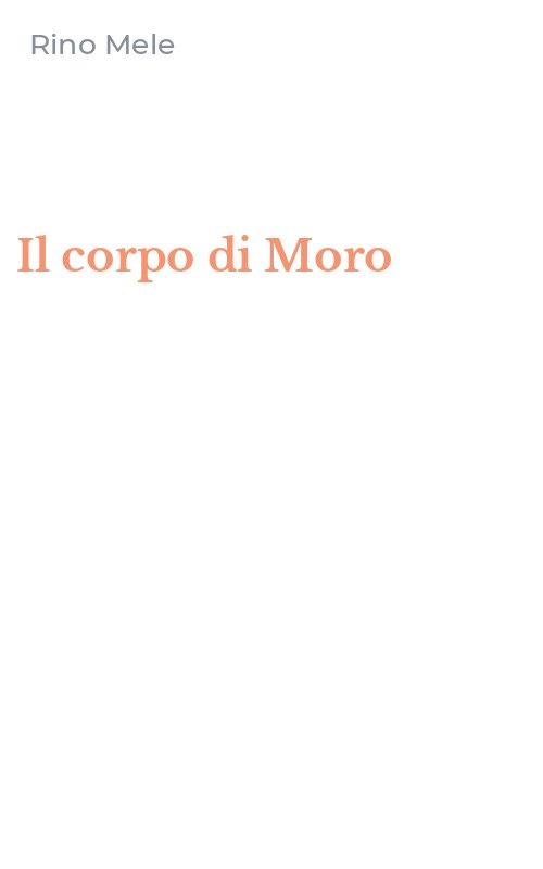 Il corpo di Moro