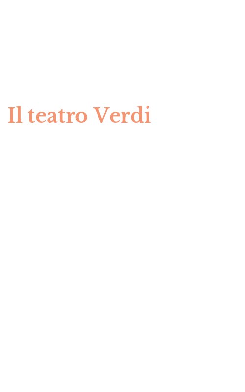 Il teatro Verdi