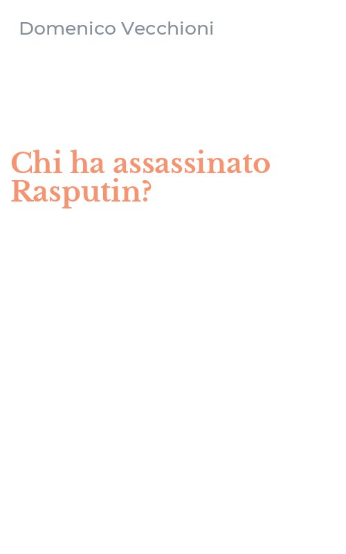 Chi ha assassinato Rasputin?