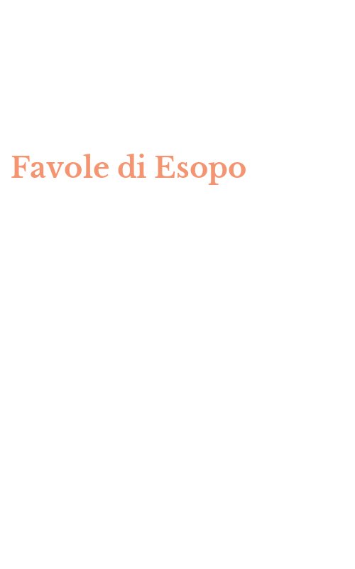 Favole di Esopo