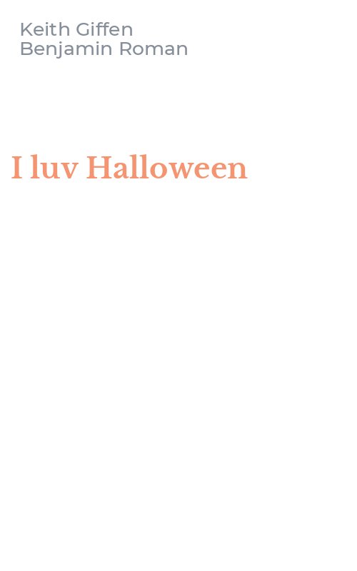 I luv Halloween