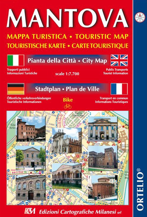 Mantova. Carta turistica