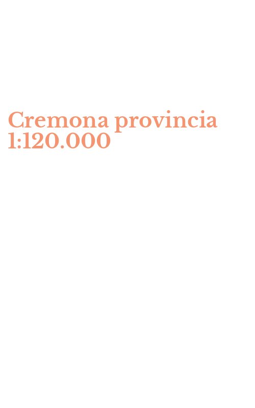 Cremona provincia 1:120.000