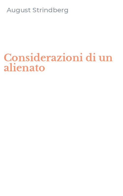 Considerazioni di un alienato