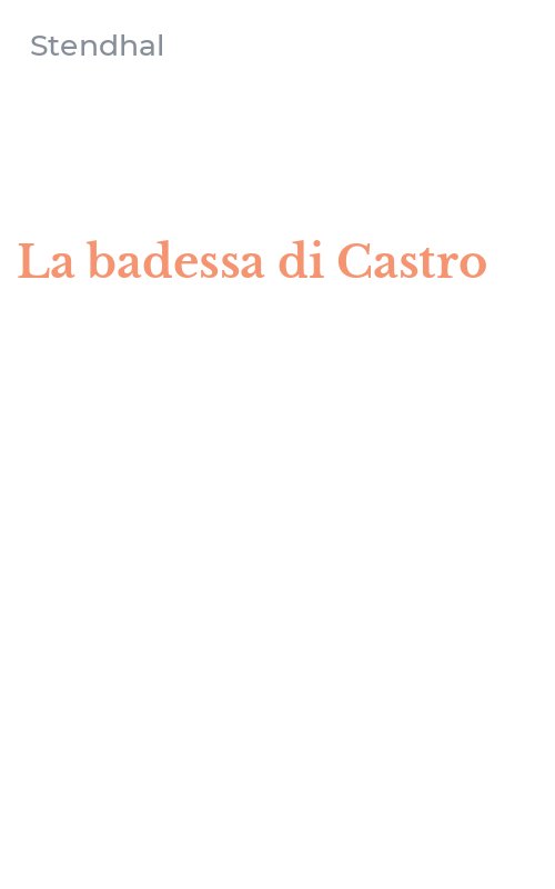 La badessa di Castro
