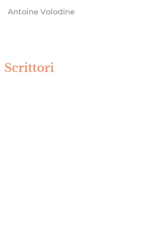 Scrittori