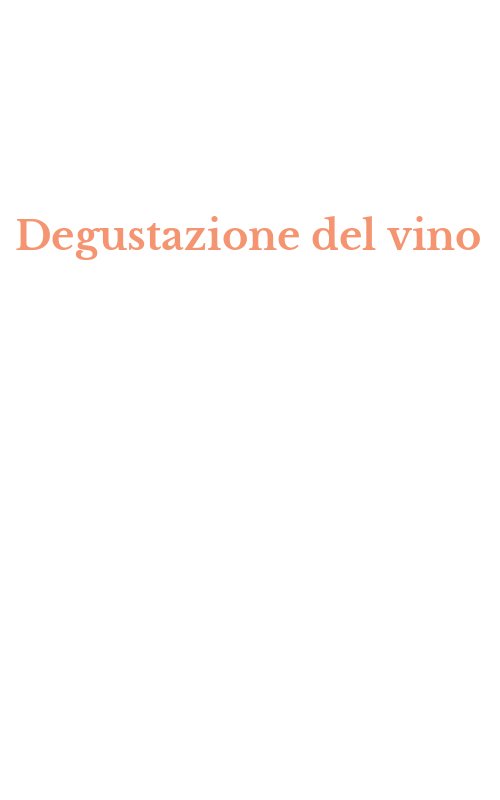 Degustazione del vino