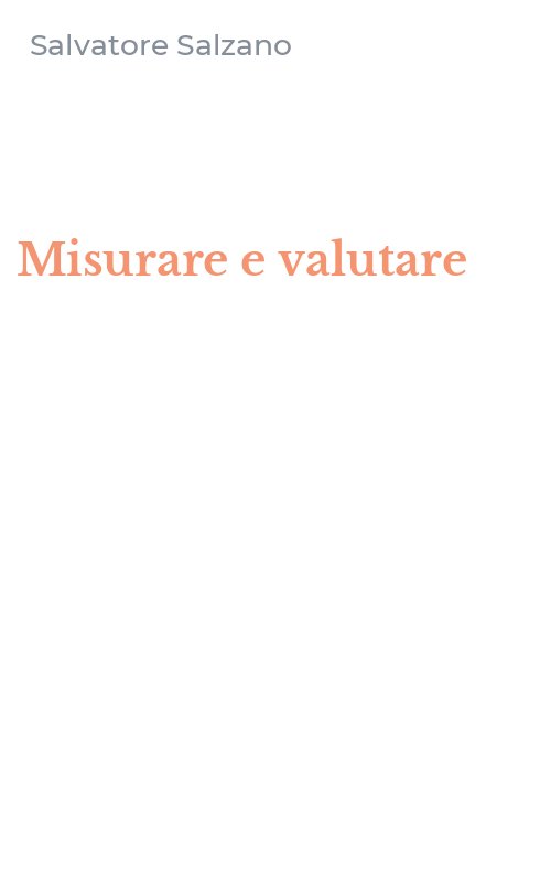 Misurare e valutare