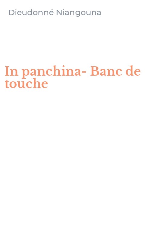 In panchina-Banc de touche