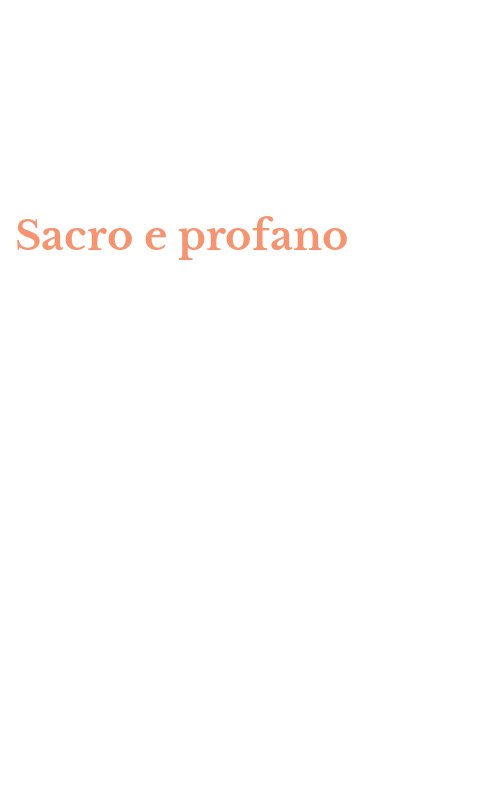 Sacro e profano