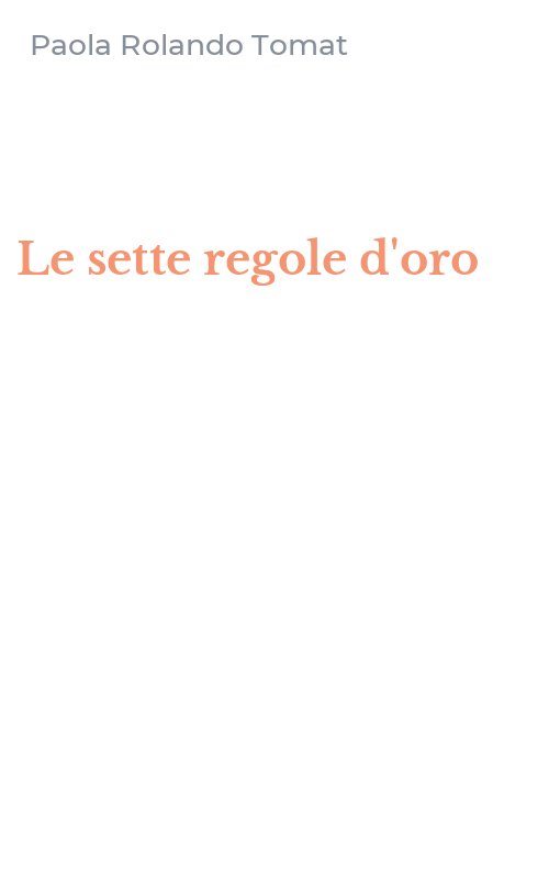 Le sette regole d'oro