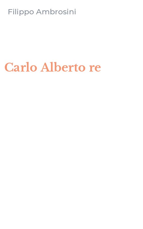 Carlo Alberto re