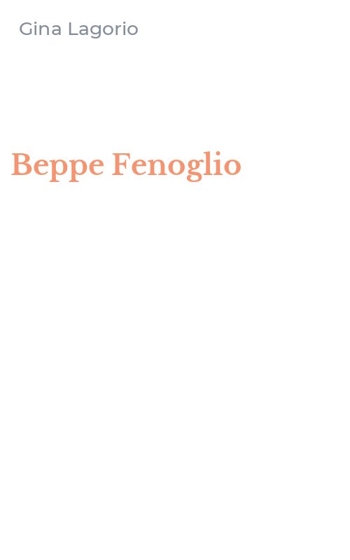 Beppe Fenoglio
