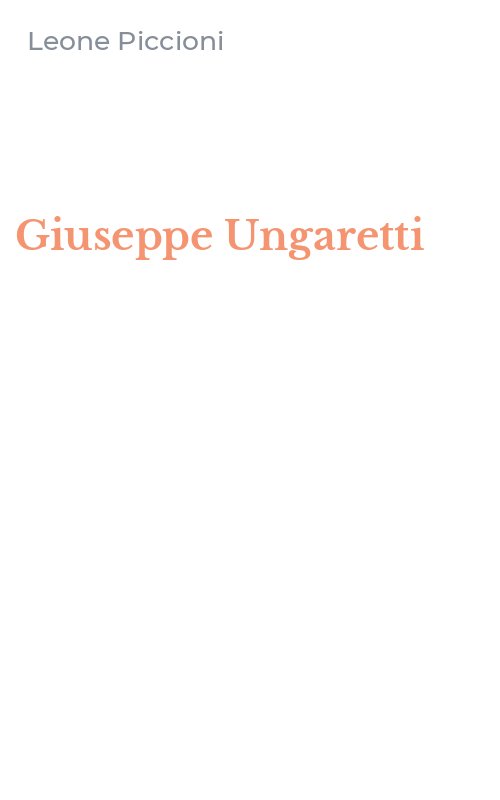 Giuseppe Ungaretti