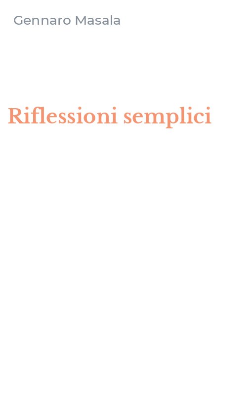 Riflessioni semplici