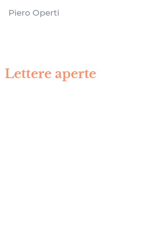 Lettere aperte