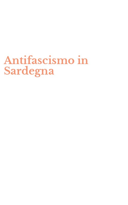 Antifascismo in Sardegna