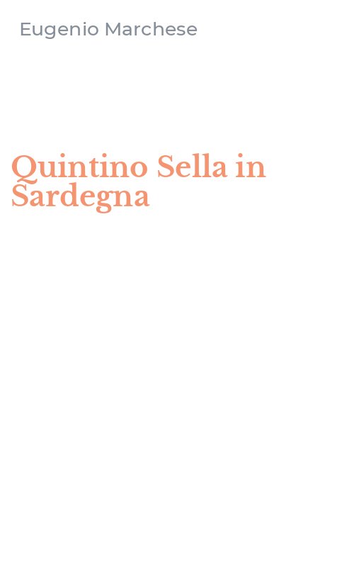 Quintino Sella in Sardegna