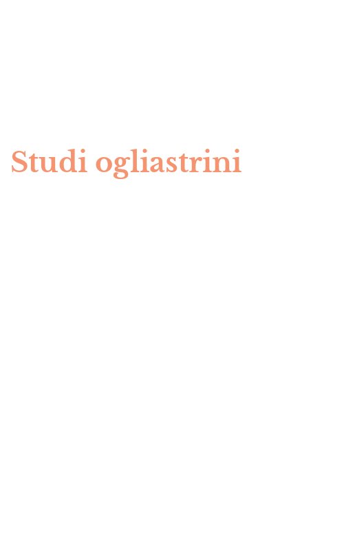Studi ogliastrini