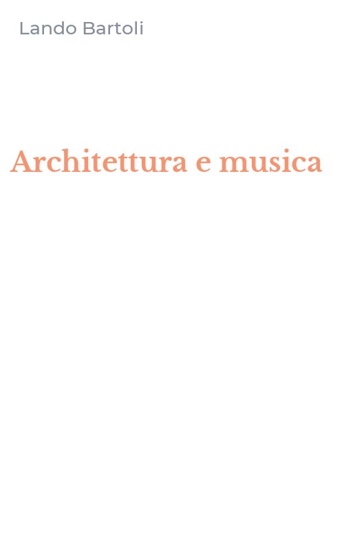 Architettura e musica