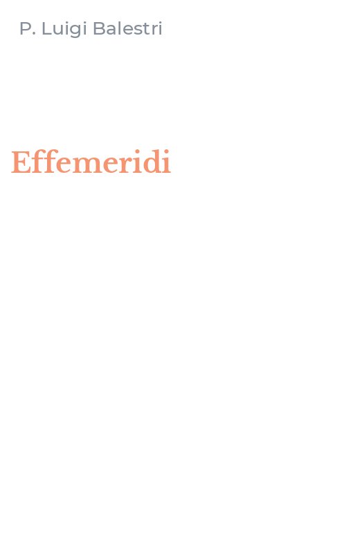 Effemeridi