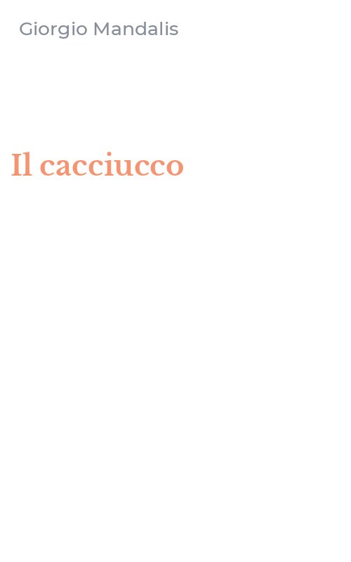 Il cacciucco
