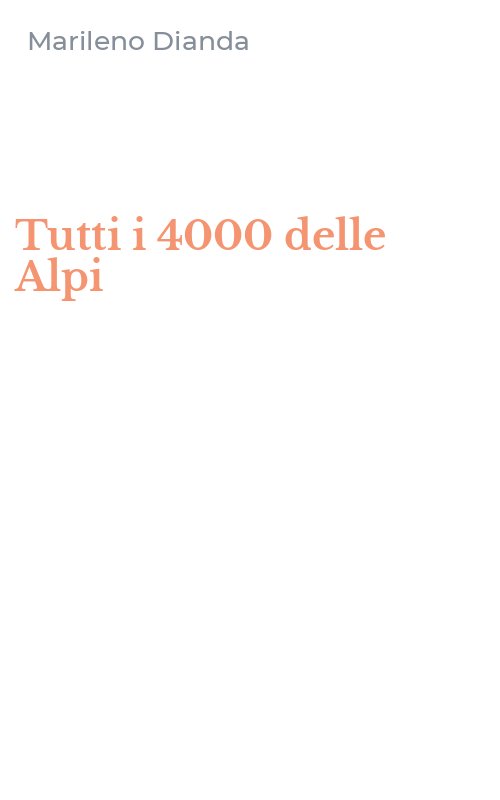 Tutti i 4000 delle Alpi